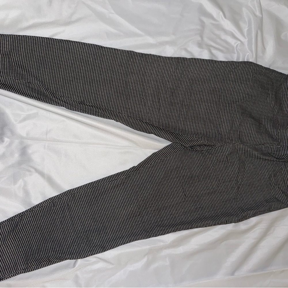 H&M Black & White Checkered Pants